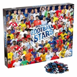 World Football Stars - 1000 Piece Jigsaw Puzzle