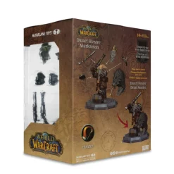 World of Warcraft - Dwarf Hunter Beast Master & Dwarf Hunter Marksman 1/12th Scale Posed PVC Figure