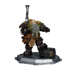 World of Warcraft - Dwarf Hunter Beast Master & Dwarf Hunter Marksman 1/12th Scale Posed PVC Figure