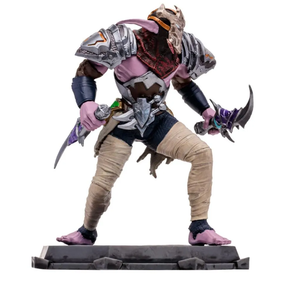 World of Warcraft - Elf Druid & Elf Rogue (Common) 1/12th Scale Posed Figure