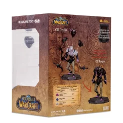 World of Warcraft - Elf Druid & Elf Rogue (Common) 1/12th Scale Posed Figure