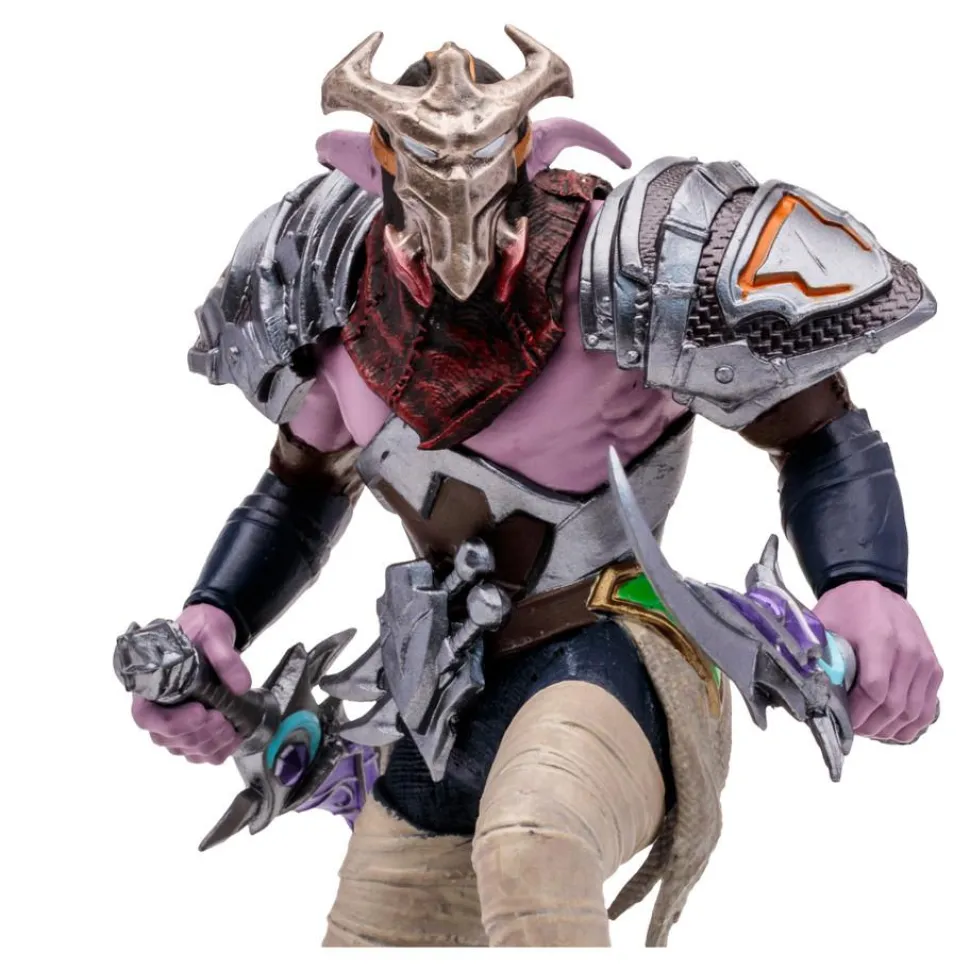 World of Warcraft - Elf Druid & Elf Rogue (Common) 1/12th Scale Posed Figure