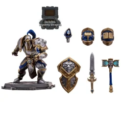 World of Warcraft - Human Warrior & Human Paladin (Common) 1/12th Scale Posed Figure