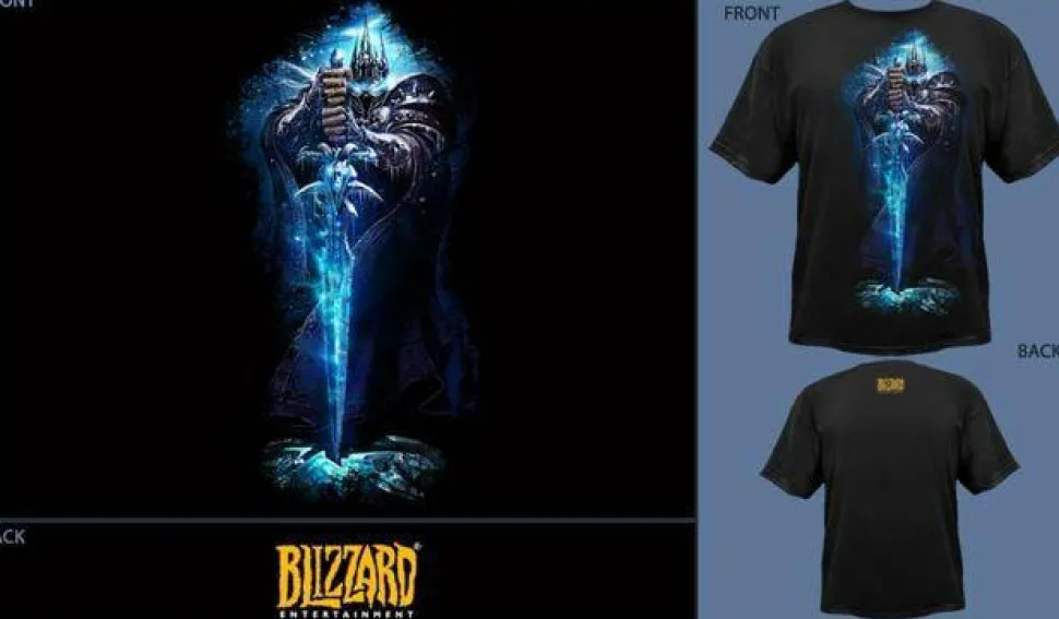 World of Warcraft - Lich King Arthas Male T-Shirt