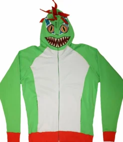 World of Warcraft - Murloc Zip Up Green Hoodie