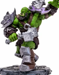 World of Warcraft - Orc Warrior & Orc Shaman (Common) 1/12th Scale Posed Figure