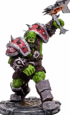 World of Warcraft - Orc Warrior & Orc Shaman (Common) 1/12th Scale Posed Figure