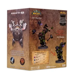 World of Warcraft - Orc Warrior & Orc Shaman (Common) 1/12th Scale Posed Figure