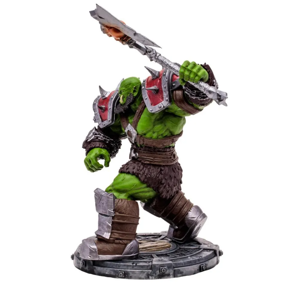 World of Warcraft - Orc Warrior & Orc Shaman (Common) 1/12th Scale Posed Figure
