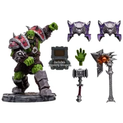 World of Warcraft - Orc Warrior & Orc Shaman (Common) 1/12th Scale Posed Figure