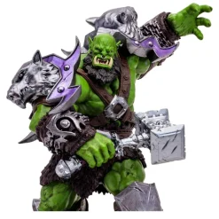 World of Warcraft - Orc Warrior & Orc Shaman (Common) 1/12th Scale Posed Figure