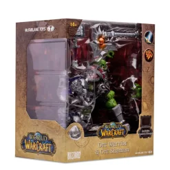 World of Warcraft - Orc Warrior & Orc Shaman (Common) 1/12th Scale Posed Figure
