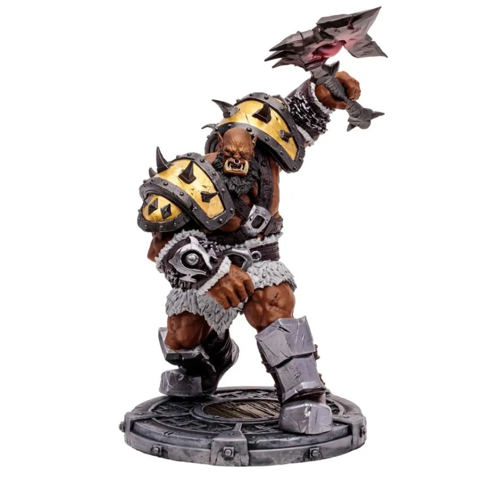 World of Warcraft - Orc Warrior & Orc Shaman (Epic) 1/12th Scale Posed Figure