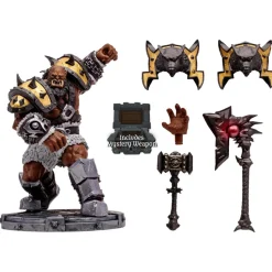 World of Warcraft - Orc Warrior & Orc Shaman (Epic) 1/12th Scale Posed Figure