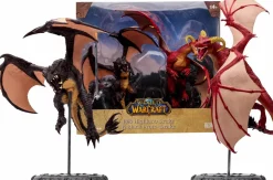 World of Warcraft - Red Highland Drake & Black Proto-Drake 1/12 Scale Posed Figure 2-Pack