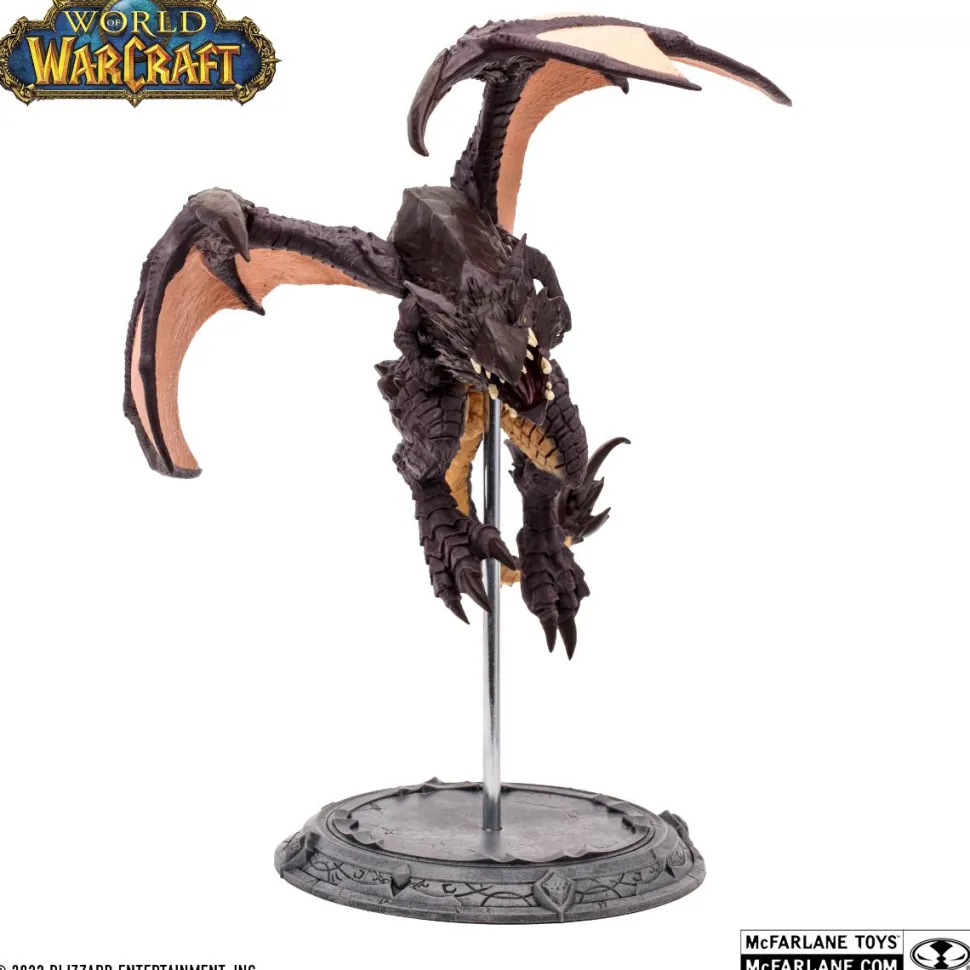World of Warcraft - Red Highland Drake & Black Proto-Drake 1/12 Scale Posed Figure 2-Pack