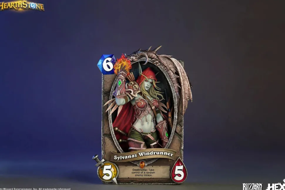 World of Warcraft - Sylvanas 3D Art Frame 12" Statue