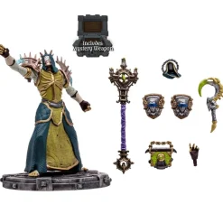 World of Warcraft - Undead Priest & Undead Warlock (Common) 1/12th Scale Posed Figure