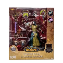 World of Warcraft - Undead Priest & Undead Warlock (Common) 1/12th Scale Posed Figure
