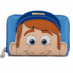 Wreck-It Ralph - Fix-It Felix 4” Faux Leather Zip-Around Wallet