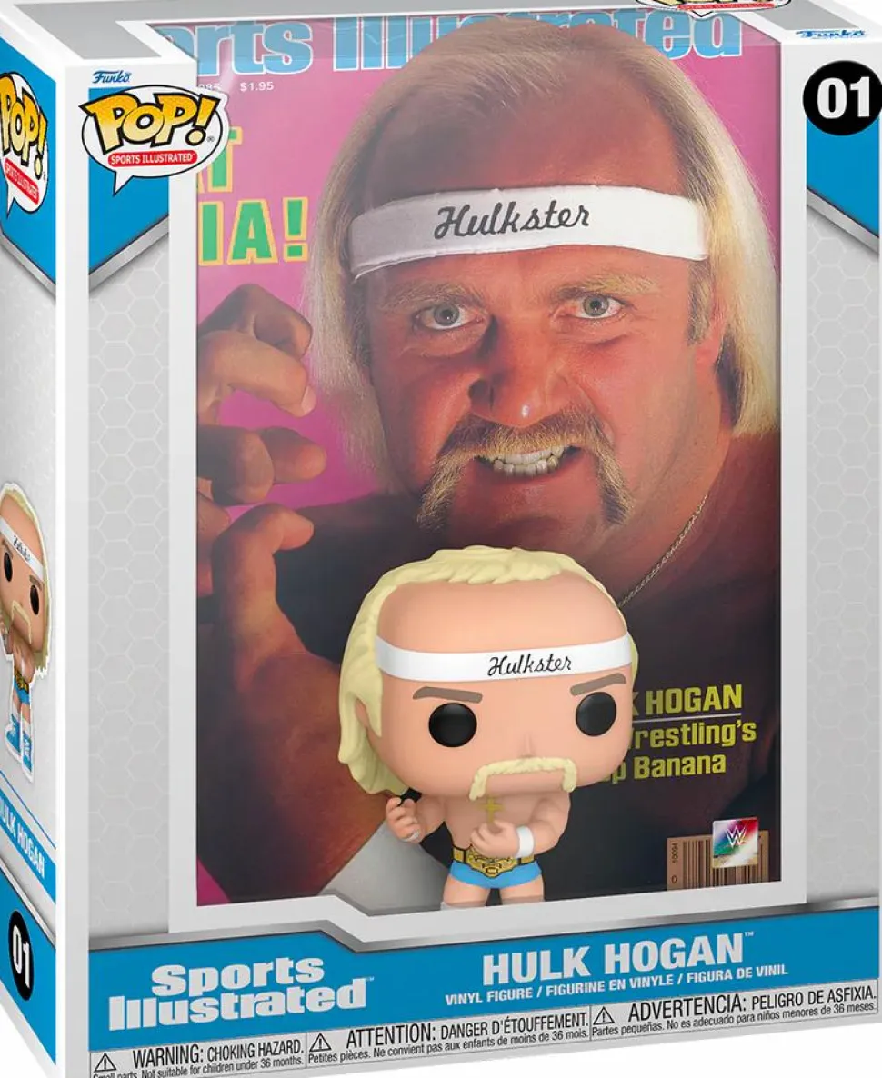 WWE - Hulk Hogan Sports Illustrated Pop! Covers Vinyl Figure