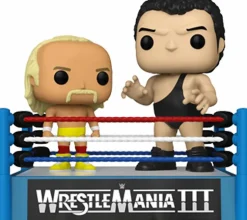 WWE - Hulk Hogan vs. Andre the Giant Wrestlemania III Pop! Moment Vinyl Figure 2-Pack
