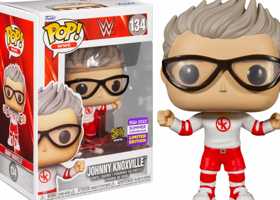 WWE - Johnny Knoxville Pop! Vinyl Figure (2023 Summer Convention Exclusive)