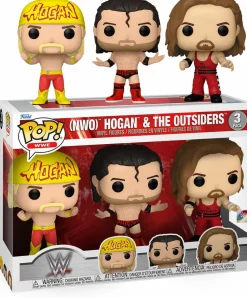 WWE - (NWO) Hulk Hogan, Scott Hall, & Kevin Nash The Outsiders Pop! Vinyl 3-Pack