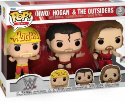 WWE - (NWO) Hulk Hogan, Scott Hall, & Kevin Nash The Outsiders Pop! Vinyl 3-Pack