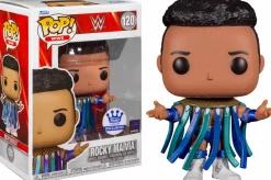 WWE - Rocky Maivia (The Rock) Metallic Pop! Vinyl Figure (Funko / Popcultcha Exclusive)