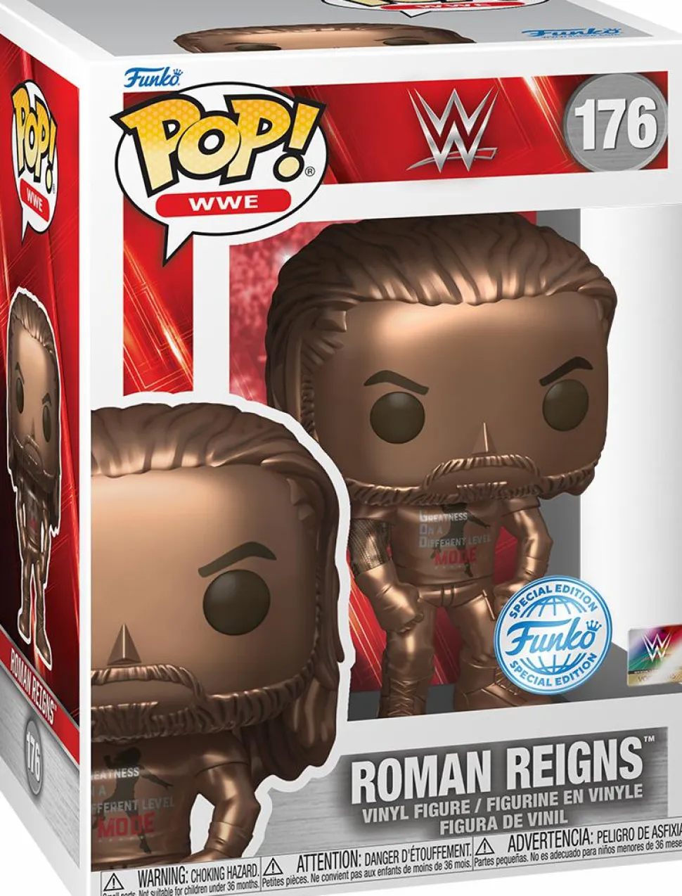 WWE - Roman Reigns (Bronze) Pop! Vinyl Figure