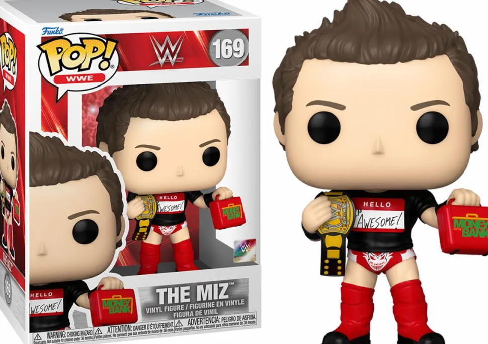 WWE - The Miz with Money in the Bank Briefcase Pop! Vinyl Figure