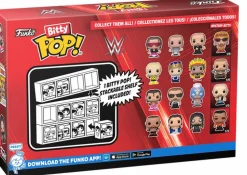 WWE - Undertaker, British Bulldog, Batista & Mystery Bitty Series 04 Pop! Vinyl Figure 4-Pack