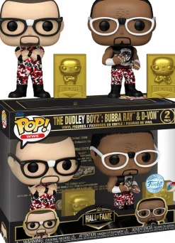 WWE: Hall of Fame - The Dudley Boyz: Bubba Ray & D-Von Pop! Vinyl Figure 2-Pack