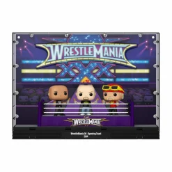 WWE: WrestleMania 30 - The Rock, "Stone Cold" Steve Austin & Hulk Hogan Opening Toast Pop! Moment Vinyl Figure