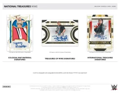 WWE Wrestling - 2024 Panini National Treasures WWE Trading Cards Hobby Box (Display of 1)