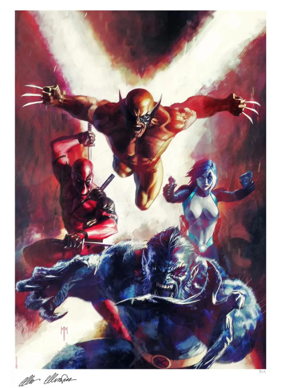 X-Force - X-Force #37 (2023) Variant Cover Fine Art Print by Marco Mastrazzo