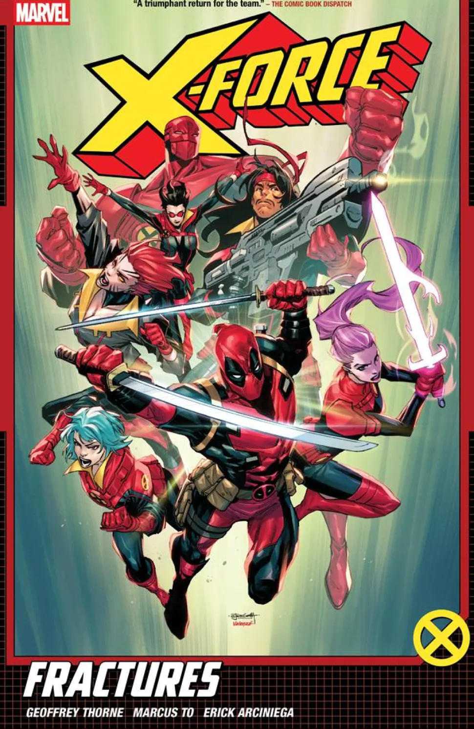 X-Force - X-Force by Geoffrey Thorne Volume 01 Fractures Trade Paperback Book