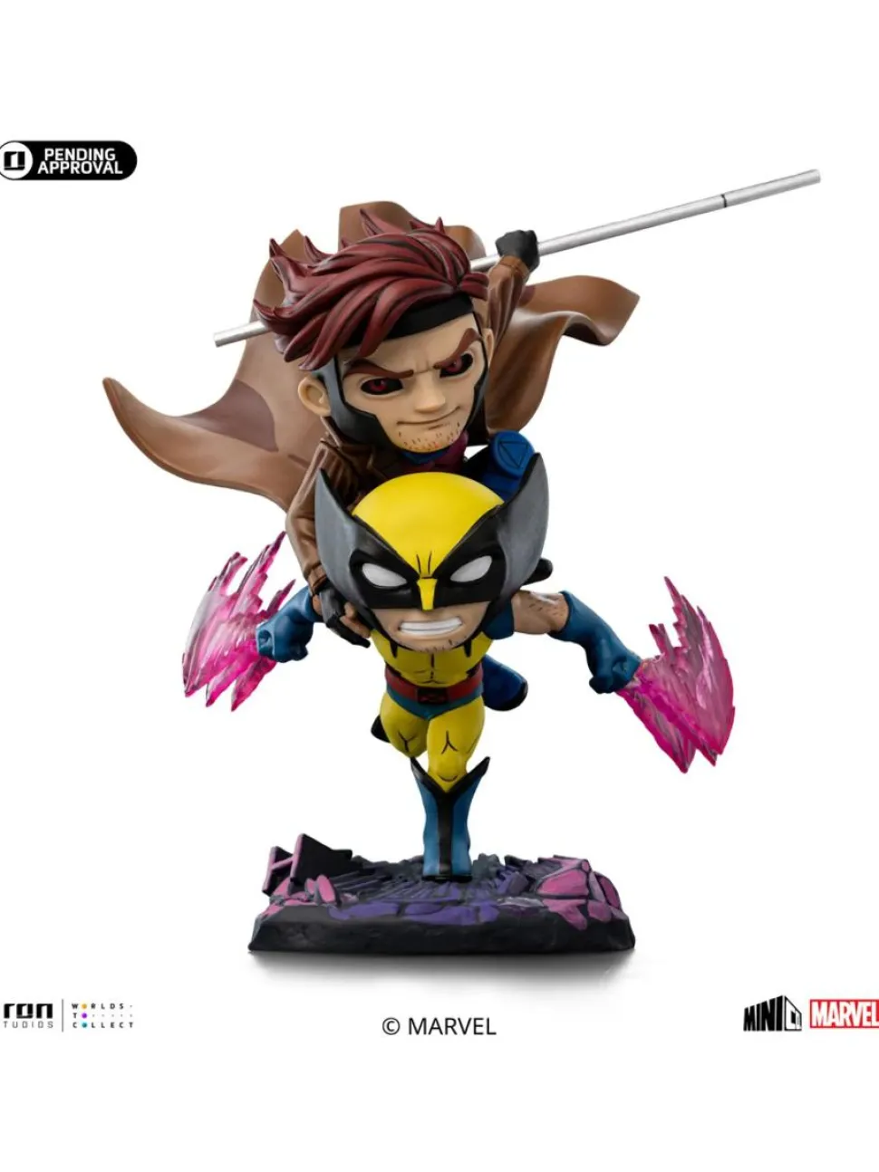 X-Men '97 (2024) - Gambit & Wolverine MiniCo 9" Vinyl Figure