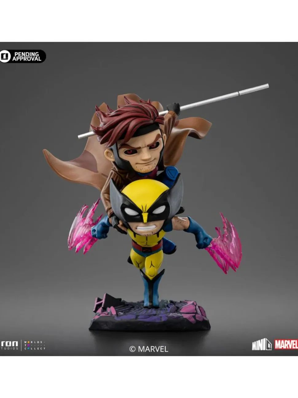 X-Men '97 (2024) - Gambit & Wolverine MiniCo 9" Vinyl Figure