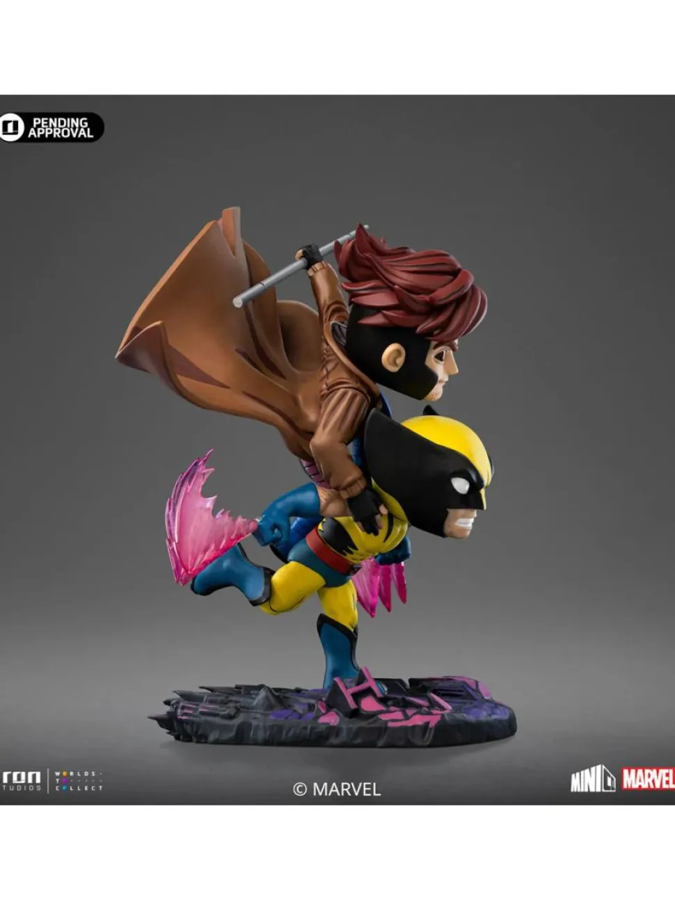 X-Men '97 (2024) - Gambit & Wolverine MiniCo 9" Vinyl Figure