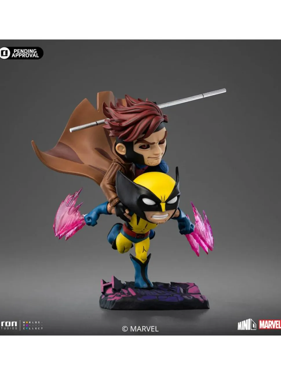 X-Men '97 (2024) - Gambit & Wolverine MiniCo 9" Vinyl Figure