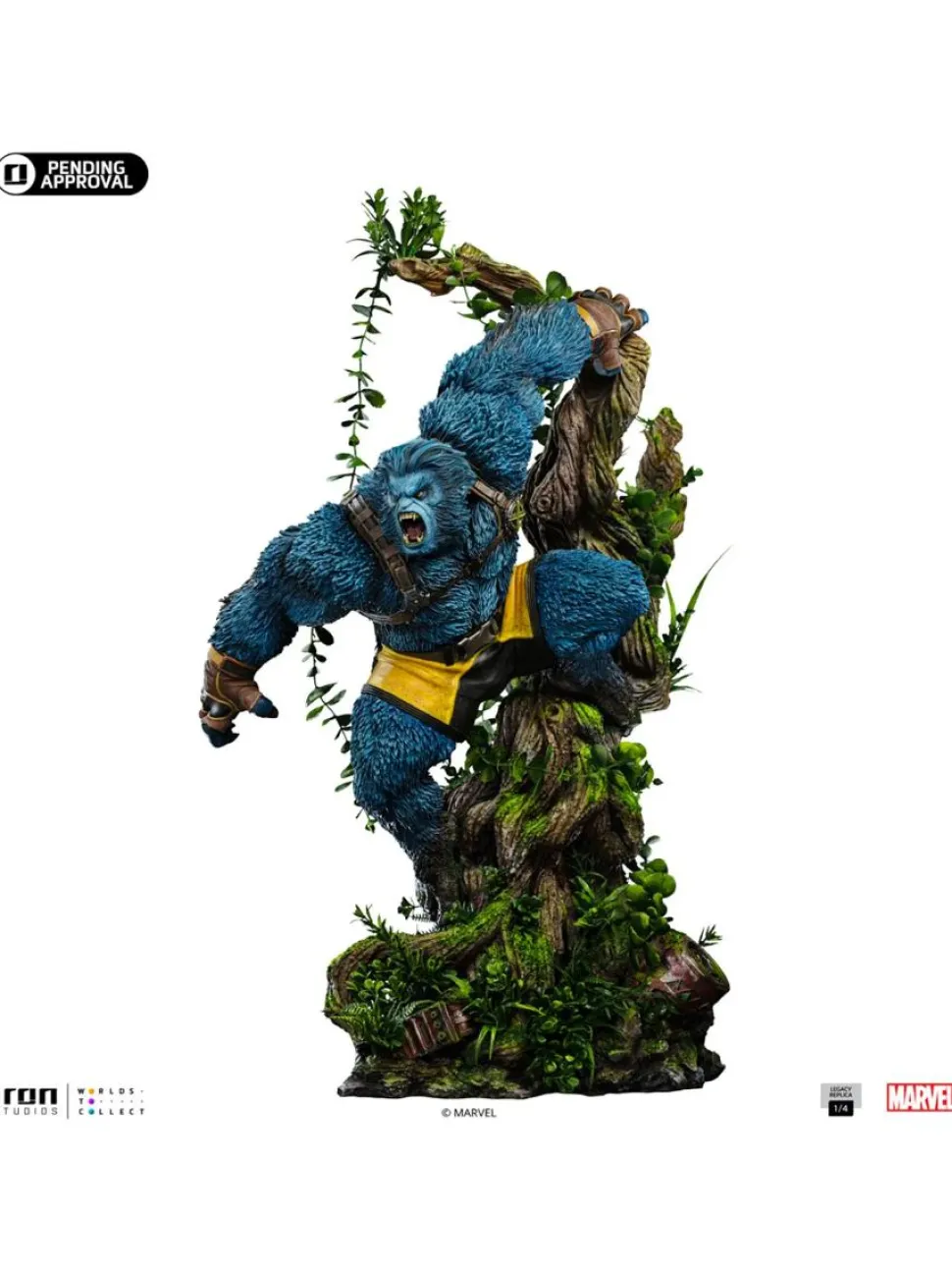 X-Men - Beast 1/4th Scale Statue