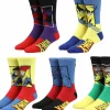 X-Men - Classic Characters Colorblock Crew Socks 5-Pack (One Size)