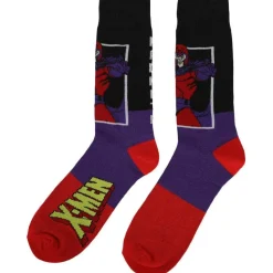 X-Men - Classic Characters Colorblock Crew Socks 5-Pack (One Size)