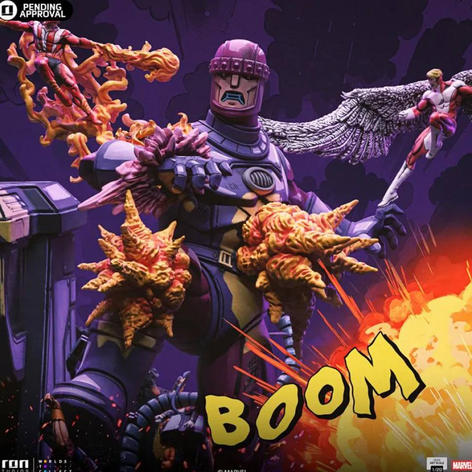 X-Men - Danger Room B Comics Colour Variant Demi Art Scale 1/20th Scale Diorama Statue