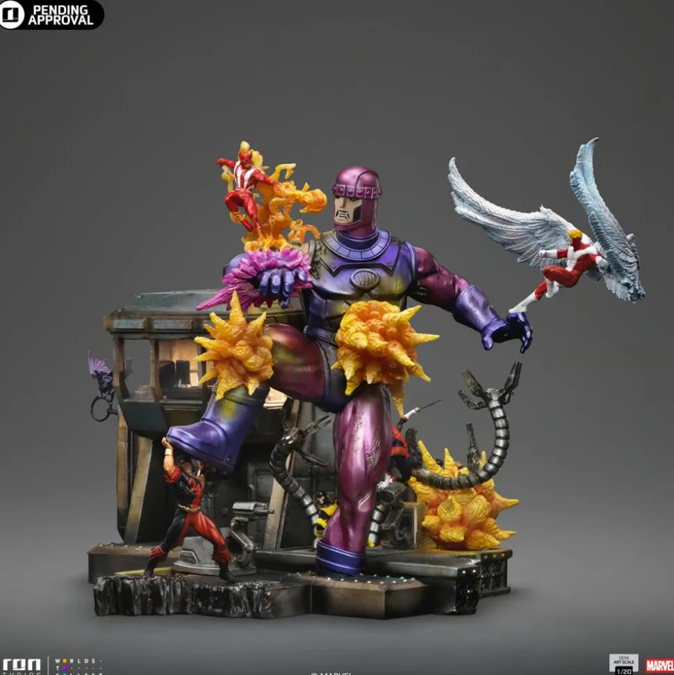 X-Men - Danger Room B Demi Art Scale 1/20th Scale Diorama Statue