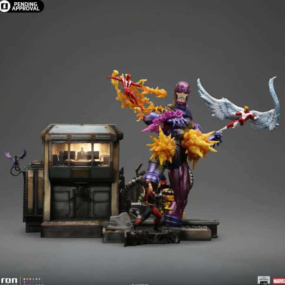 X-Men - Danger Room B Demi Art Scale 1/20th Scale Diorama Statue