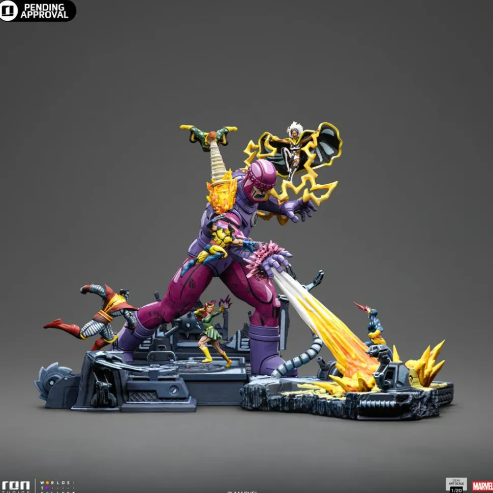 X-Men - Danger Room Comics Color Variant Demi Art Scale 1/20th Scale Diorama Statue