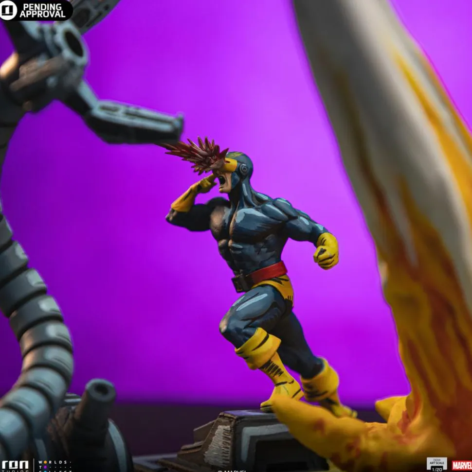 X-Men - Danger Room Comics Color Variant Demi Art Scale 1/20th Scale Diorama Statue